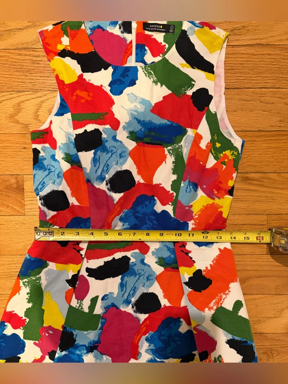 Kate Spade Paint Brush Midi Dress